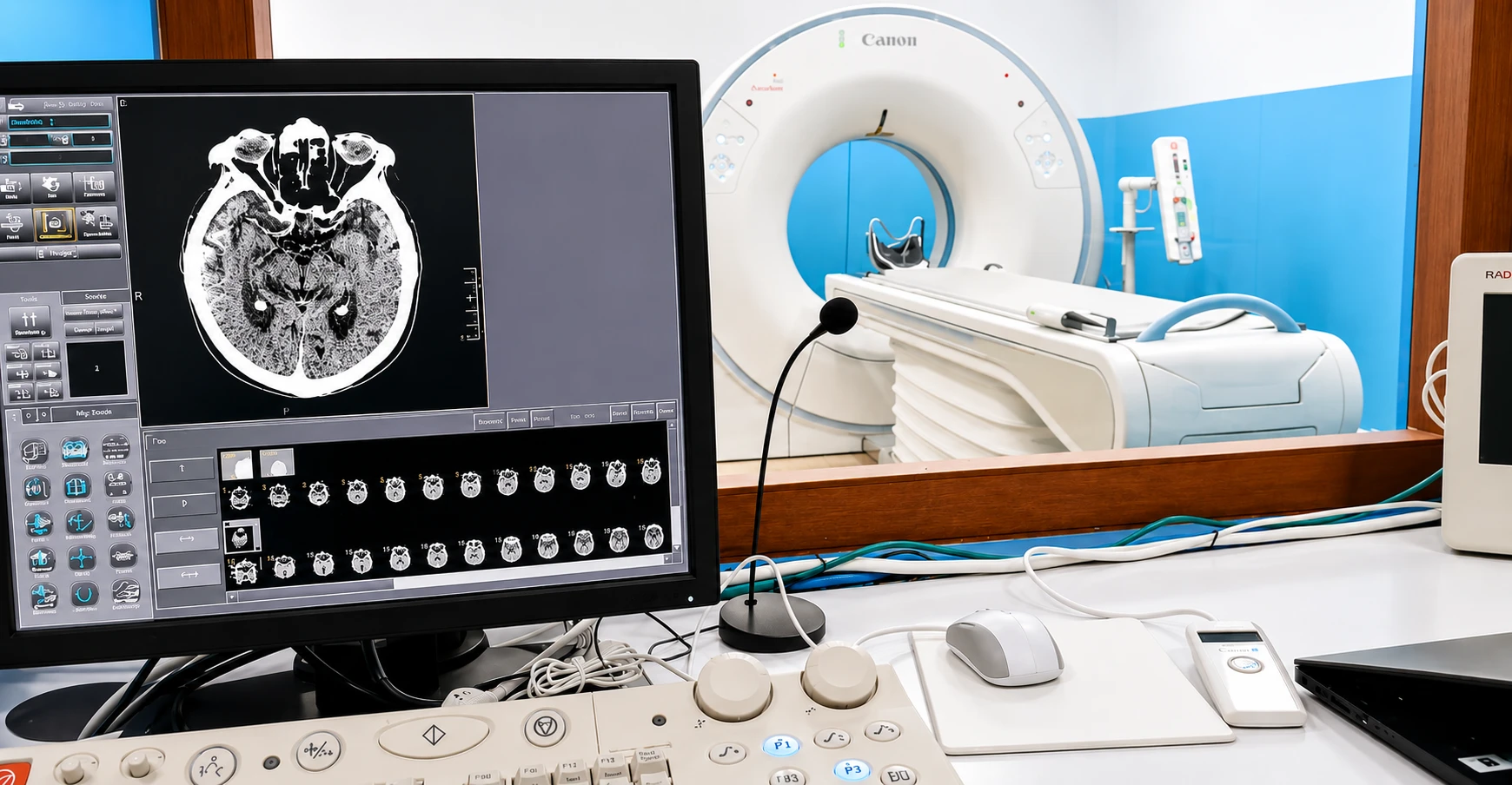 Multi-slice CT Scan with Peripheral Angiogram